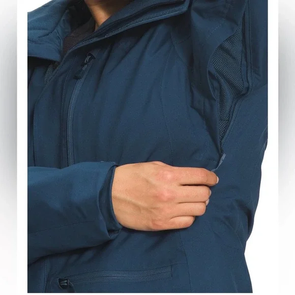 NWT North Face Gatekeeper Ski Jacket Blue Women XL Insulated Water/Windproof - Picture 4 of 14